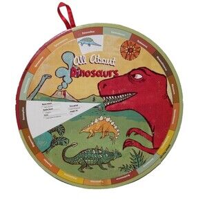Around and About Dinosaur Facts Wheel Museum Natural History Children Learning